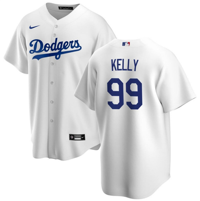 Youth Los Angeles Dodgers #99 Joe Kelly White Stitched Baseball Jersey